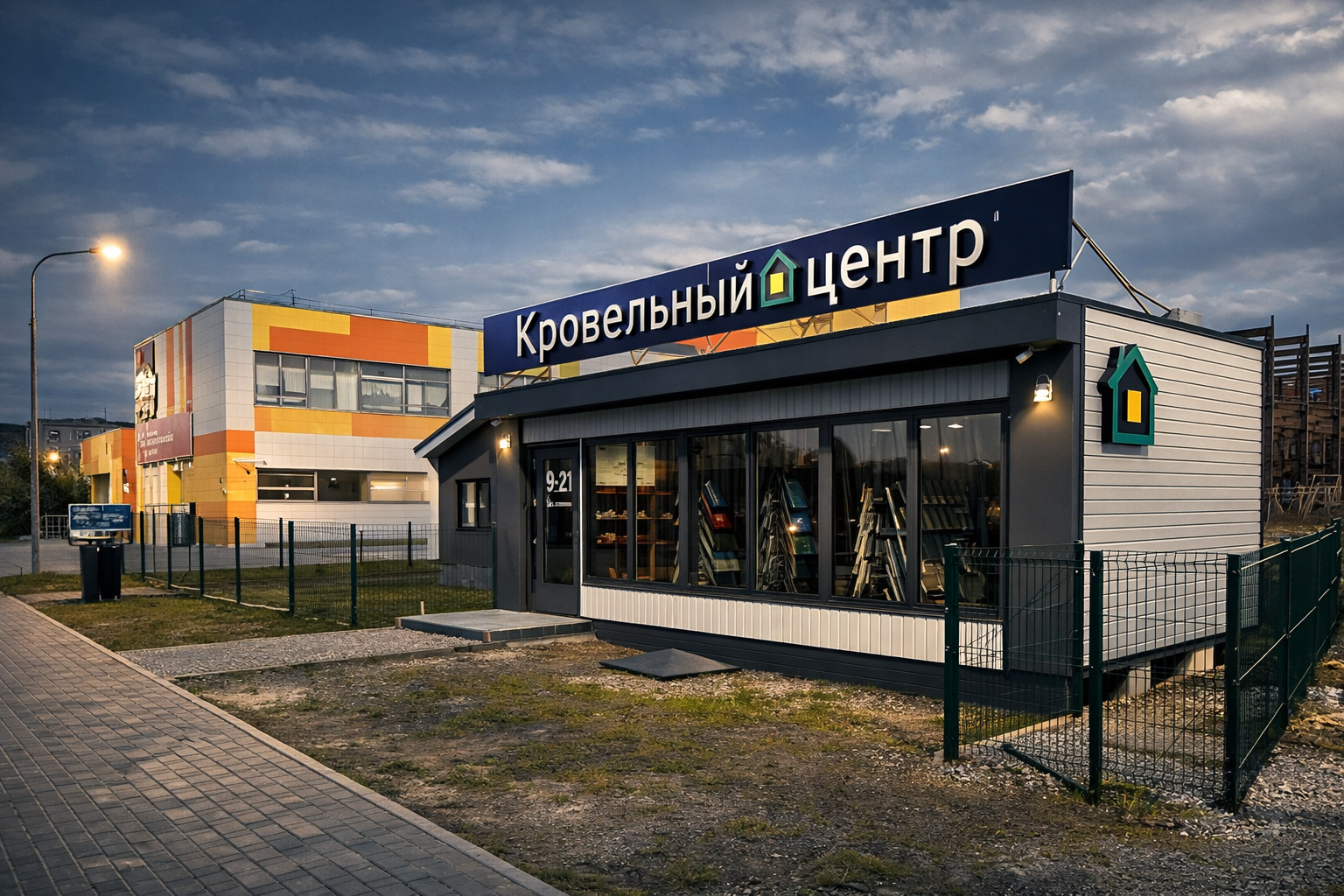 Павильон Петрокомплект, вид 1